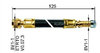 Ventilverlängerung flexibel 125 mm Ventilverlängerungen Alligator 370168